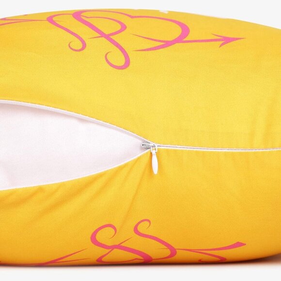 NEW- Pack of 9 Square Throw Pillow Covers Boho Pillows 18"x18" Two Sided - Gold - Picture 3 of 6